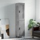 Dulap înalt, gri beton, 34,5x34x180 cm, lemn prelucrat Dulap înalt, gri beton, 34,5x34x180 cm, lemn prelucrat
