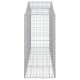 Coș gabion arcuit 200x50x100/120 cm fier galvanizat