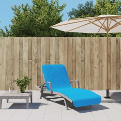 Prosoape de plajă, 2 buc., turcoaz, 75x200 cm, textil 400 gsm