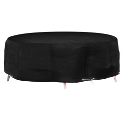 Husă mobilier tip insulă, 10 ocheți, rotund, ø236x67 cm