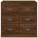 Servantă, stejar maro, 70x35,5x67,5 cm, lemn prelucrat Servantă, stejar maro, 70x35,5x67,5 cm, lemn prelucrat