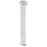 Coloană de apă de grădină, 100 cm, oțel inoxidabil, pătrat