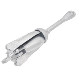 Ancoră pliabilă, argintiu, 3,2 kg, fier maleabil