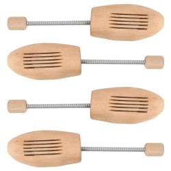 Șanuri de pantofi, 2 perechi, eu 43-46, lemn masiv de lotus