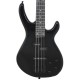 Chitara bass electrică începători, cu husă, negru, 4/4 46"