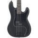 Chitara bass electrică începători, cu husă, negru, 4/4 46"