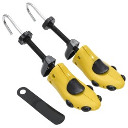 Întinzătoare de pantofi cu corn, galben, eu 41-46, plastic