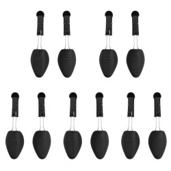 Calapoade de pantofi, 5 perechi, negru, eu 35-38, plastic