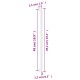 Mânere de dulap, 10 buc., argintiu, 480 mm, oțel inoxidabil Mânere de dulap, 10 buc., argintiu, 480 mm, oțel inoxidabil