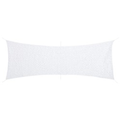 Plasă de camuflaj cu geantă de depozitare, alb, 519x142 cm