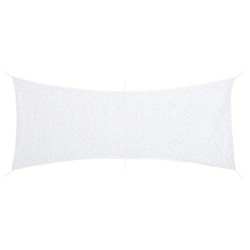 Plasă de camuflaj cu geantă de depozitare, alb, 409x206 cm