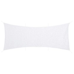 Plasă de camuflaj cu geantă de depozitare, alb, 627x290 cm