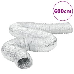 Conductă de ventilație, 6 m, ø12,5 cm, aluminiu