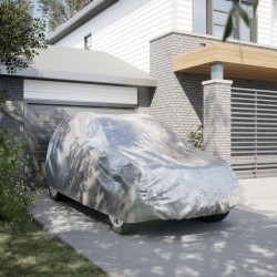 Husă auto pentru suv, curele cu cataramă, complet, argintiu l