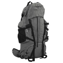 Rucsac de drumeție, verde camuflaj, 80 l, țesătură oxford