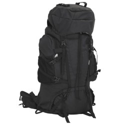 Rucsac de drumeție, negru, 100 l, țesătură oxford