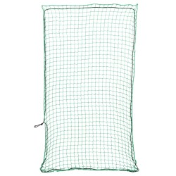 Plasă de remorcă cu funie elastică, verde, 2,7x1,5 m, pp