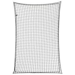 Plasă de remorcă cu funie elastică, negru, 2,2x1,5 m, pp