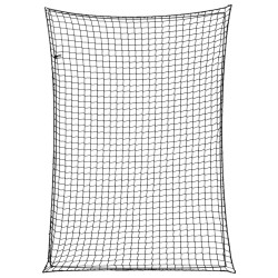 Plasă de remorcă cu funie elastică, negru, 3,5x2,5 m, pp