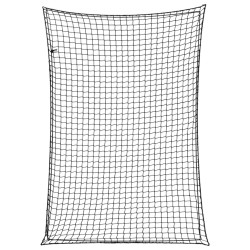 Plasă de remorcă cu funie elastică, negru, 5x3,5 m, pp