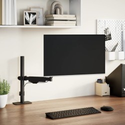 Braț unic de monitor ecran de max 27 inci arc cu gaz 10 kg
