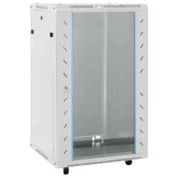 Dulap de server, 18u, 19" ip20, gri, 60x60x100 cm