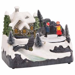 Decor de crăciun pentru masă multicolour 16 x 11,5 x 13 cm