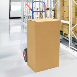 Cărucior manual albastru și roșu 49,5 x 53 x 114 cm oțel