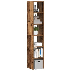 Biblioteci 2 buc lemn vechi stivuibil 30x30x80cm lemn prelucrat