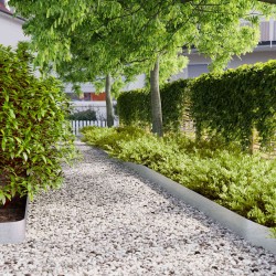 Borduri de gazon 10 buc 15x103 cm oțel galvanizat