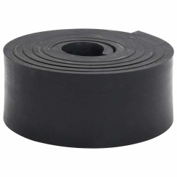 Margine de cauciuc pentru plug de zăpadă negru 250x10x1 cm