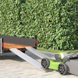 Rampă de încărcare 200 kg argintiu 159 x 23 x 5 cm