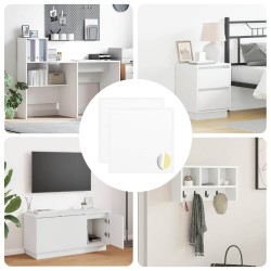 Autocolant 2 pcs alb ø 20 x 0,5 mm hârtie