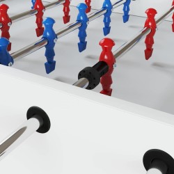 Jucători de masă de fotbal 22 pcs albastru și roșu