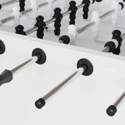 Barele de masa de fotbal 10 pcs negru 3 x 3 x 1,4 cm plastic