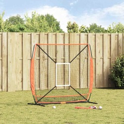 Plasă pentru antrenament de baseball altele manual negru