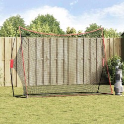 Aparate de antrenament golf negru 309 x 93 x 216 cm poliester