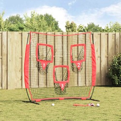 Baseball și softball negru 214.5 x 89.5 x 181 cm poliester