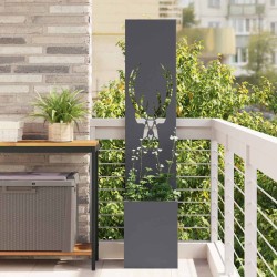 Ecran de intimitate pentru grădină antracit 32 x 140 cm