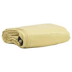 Pânză 650g / m² bej 1 x 2,5 m pânză cu acoperire pvc