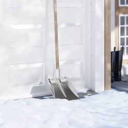 Cap de lopată 4 pcs argintiu 43 x 32,5 cm aluminiu