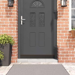 Dopuri pentru uși autoadezive 12 pcs maro 100 cm