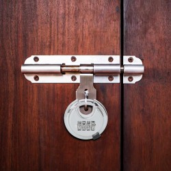 Lacăte disc cu chei 12 pcs argintiu 7 x 2.3 x 7 cm