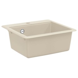 Chiuvetă bej 470 x 440 mm granit