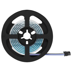 Bandă led 4 pcs negru și transparent 120 x 0,8 x 0,3 cm