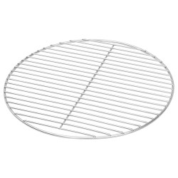 Grătar pentru grătar argintiu 43 x 43 cm oţel inoxidabil