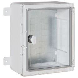 Dulap de control gri 47 x 20 x 60 cm plastic abs