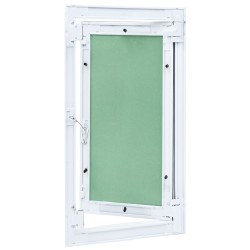 Panou de acces verde și argintiu 35 x 55 cm