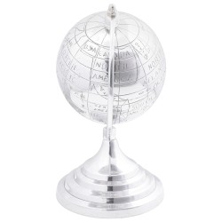 Sculptură argintiu 16.5 x 14 x 26 cm aluminiu