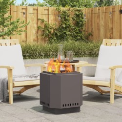 Cuptor de foc black 48 x 48 x 51 cm cold-rolled steel